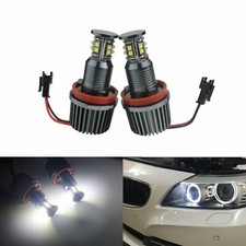 2X H8 60W BMW Angel Eyes Ampoules 1 E82 E87 E88 3 M3 E90 E91 E92 E93 5 E60