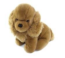 Doudou Peluche Chien beige Aux