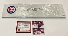Mark Prior signed pitchers mound. COA and picture of Prior signing