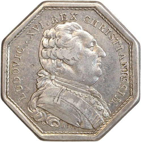 Jeton argent trésor royal - jeton,