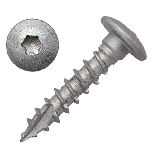 Vis bois 8x40mm ancrage - bois,