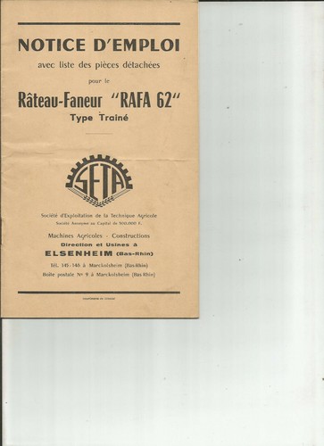 Seta elsenheim rateau - -,