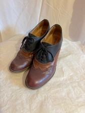 KICKERS derbies en cuir marron