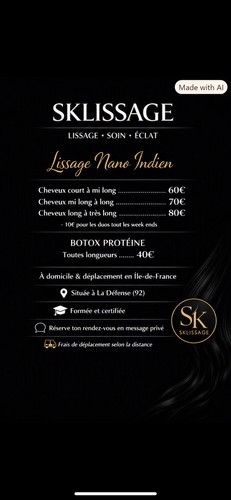 Prestation lissage nano - de,