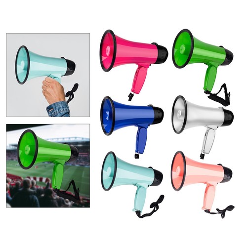 Mégaphone portable avec - mégaphone,