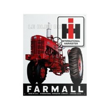 Plaque métal publicitaire