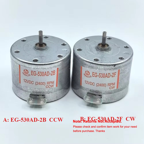 Moteur 12v 2400 min - dc, tr/min