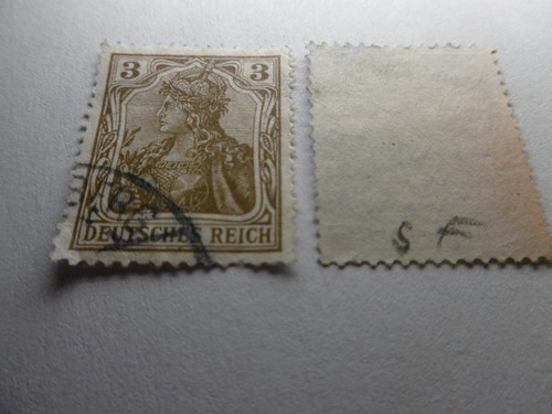 Timbre allemand marron - 3,