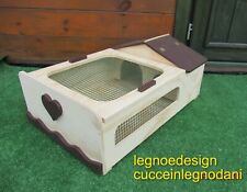 Caisse Pour Tortues De Terre Avec Terrarium Réseau 60x40x21