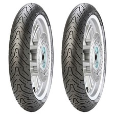 SET DE PNEUS PIRELLI 80/100-10