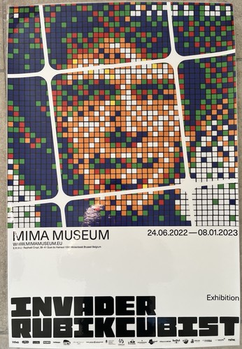 Invader rubikcubist street - rubikcubist,