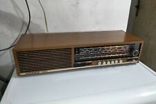 Radio Vintage Fonctionnant Telefunken Jubilate S'Enflamme Si Sente Quelque Gare