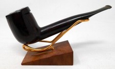 Belle pipe en bruyère et ébonite - Jamais utilisée
