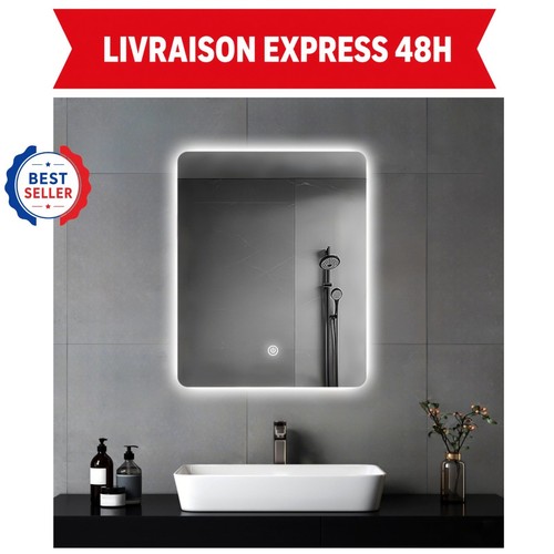 Miroir salle bain led - de,