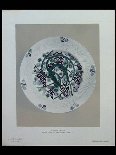 Suzanne lalique assiette - lalique,,