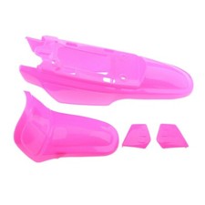 PINK PLASTIC FENDER FAIRING