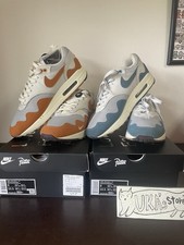 Size 9 Men's w/ Bracelet Nike x Patta Air Max 1 Waves DH1348-004 001 2set pair