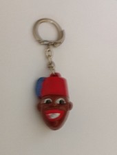 KEYRING - BANANIA - Senegalese Gunner - Vintage 1960s Miniature Chocolate