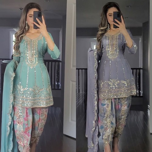 Dhoti top salwar kameez - dhoti,