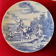 Delft Boch Large Mural Plate, 1950s, VGC.