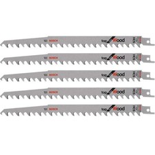 Lot de 5 lames de scie sabre S