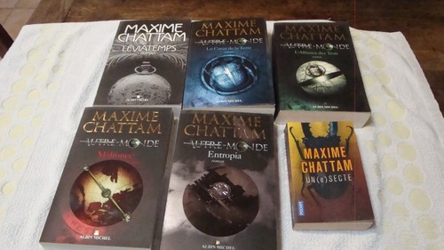 Lot livres brochés 1 - 5,