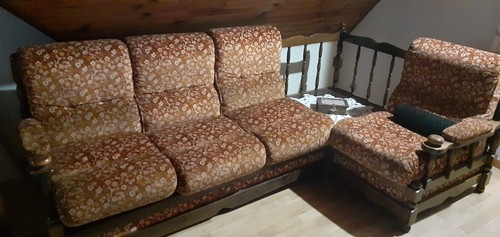Salon convertible angle