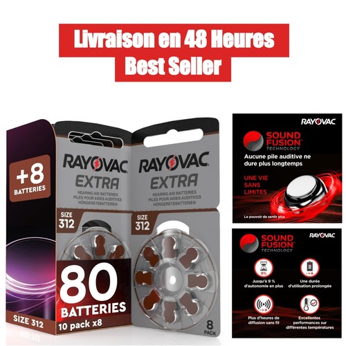 Rayovac extra 312 piles - rayovac,