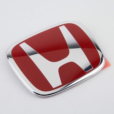 GENUINE STYLE HONDA CIVIC TYPE R REAR RED EMBLEM FOR 5D HATCHBACK FK 2017-2020