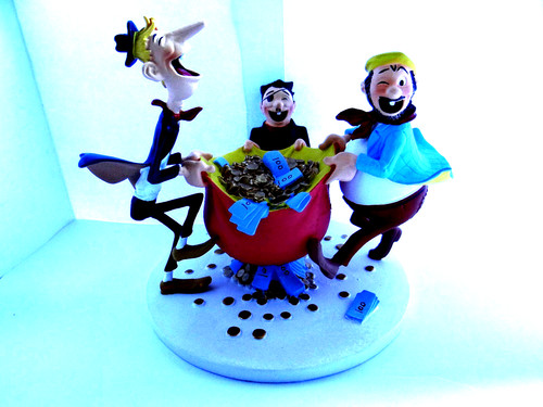 Les pieds nickelés figurines - les,