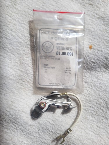 Rupteur vis platiné - neuf, fiat