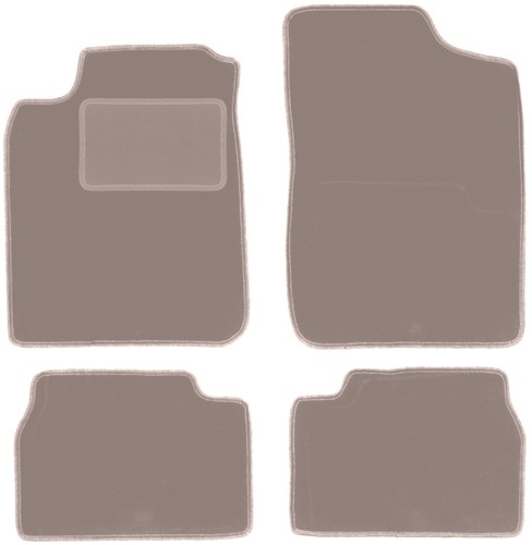 Tapis sol velours beige - sol, en
