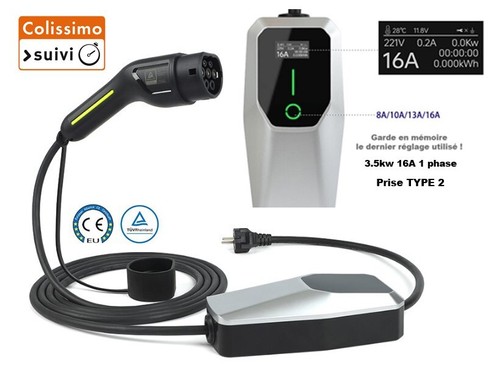 Chargeur voiture électrique - voiture,