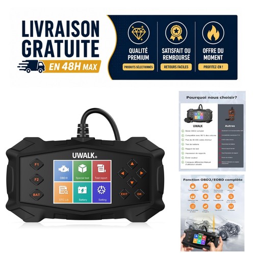 Valise diagnostic auto obd2 - diagnostic,