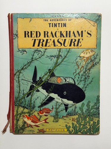 1959 tintin red rackham - 1959, rackham's