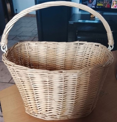 Panier osier neuf - panier, noel