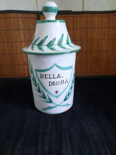 Ancien pot pharmacie bella - ancien, à