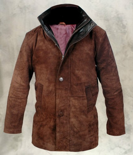 Veste manteau cuir - manteau,