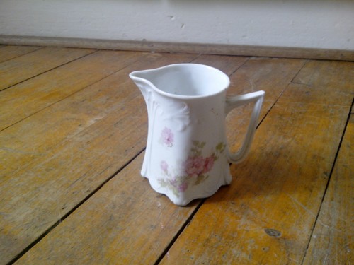 Ancien pot lait porcelaine - lait,