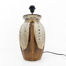 Lampe en céramique fat lava