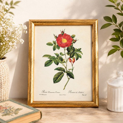 Petite reproduction botanique - petite,