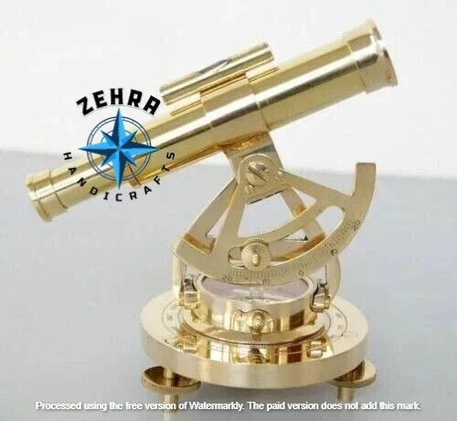 Télescope alidade laiton - en,