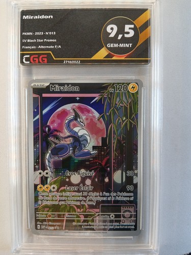 Carte pokémon miraidon - carte, fr