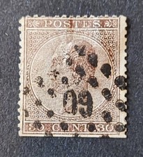 TIMBRE BELGIQUE BELGIE 1865