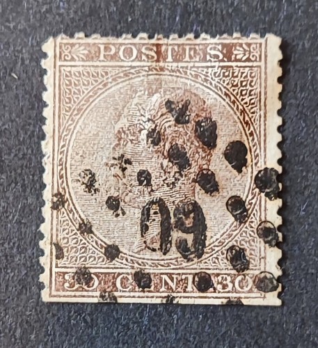 Timbre belgique belgie 1865 - timbre,