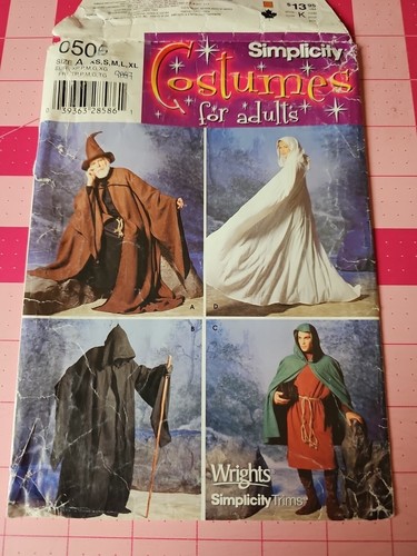 Simplicity costumes pattern - costumes,