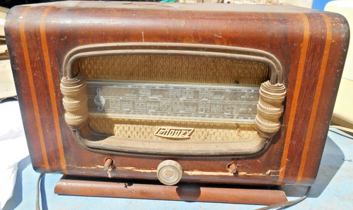 Poste radio tsf ancien lampe - poste,