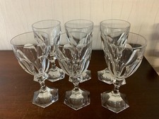 21 St. Louis Crystal Chambord Model Water Glasses (Price Per Piece)