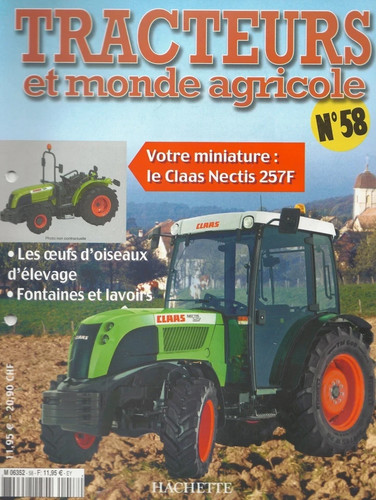 Fascicule tracteurs monde - tracteurs,