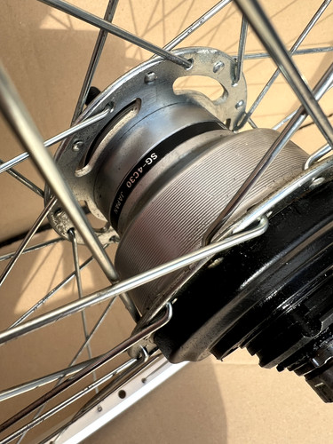 Roue arrière vélo - de,